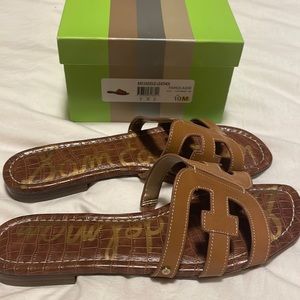 Sam Edelman bay sandals in saddle